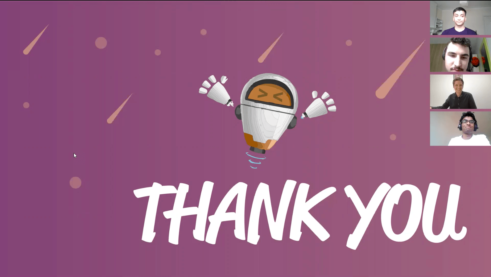 Congrats to our four students for their hugely impressive time here at Seccl!