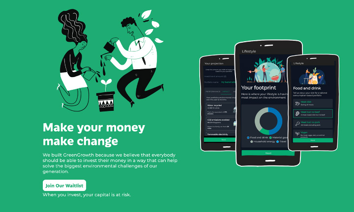 GreenGrowth Investments app