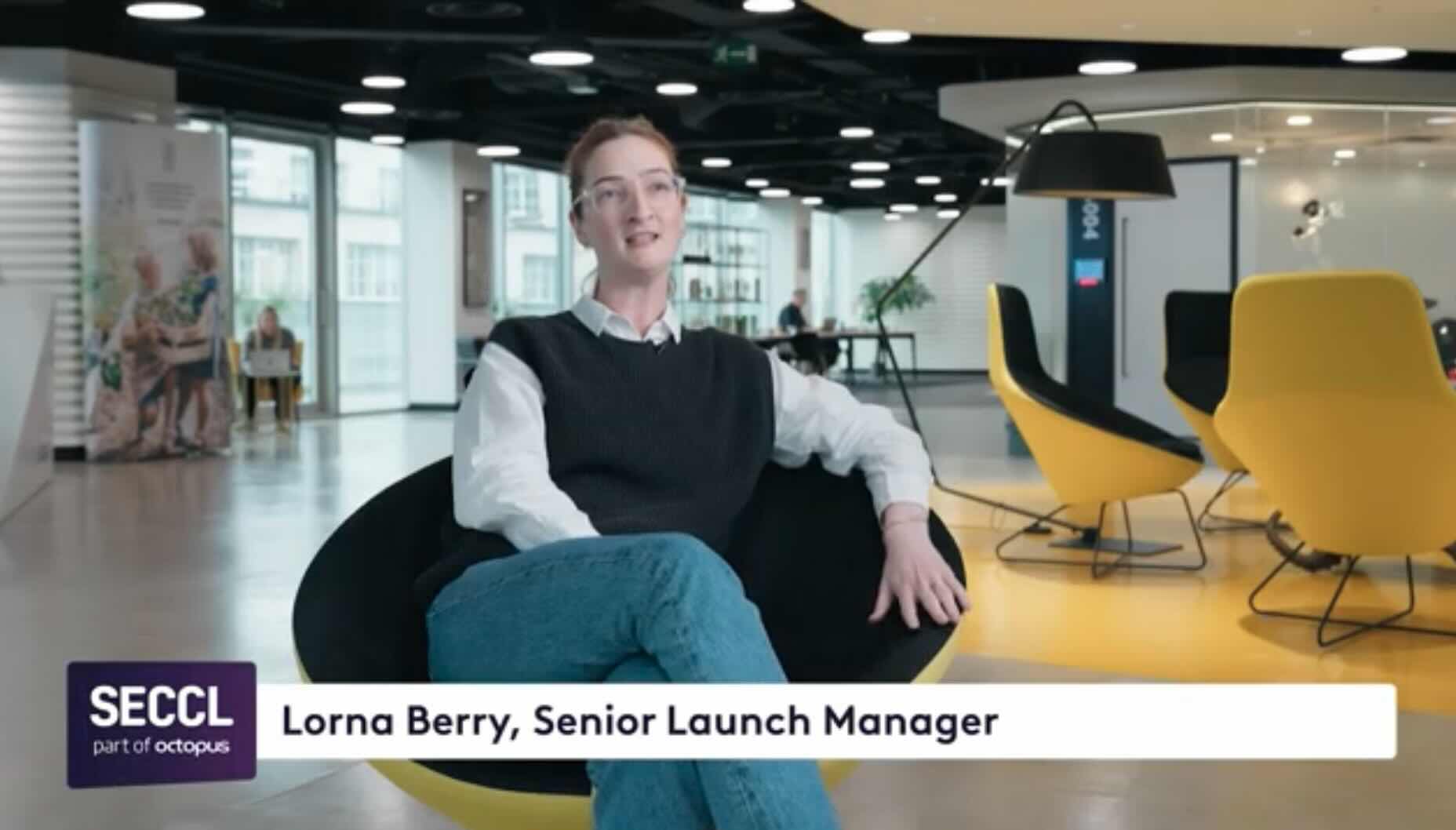 Meet Lorna, one of our senior launch managers