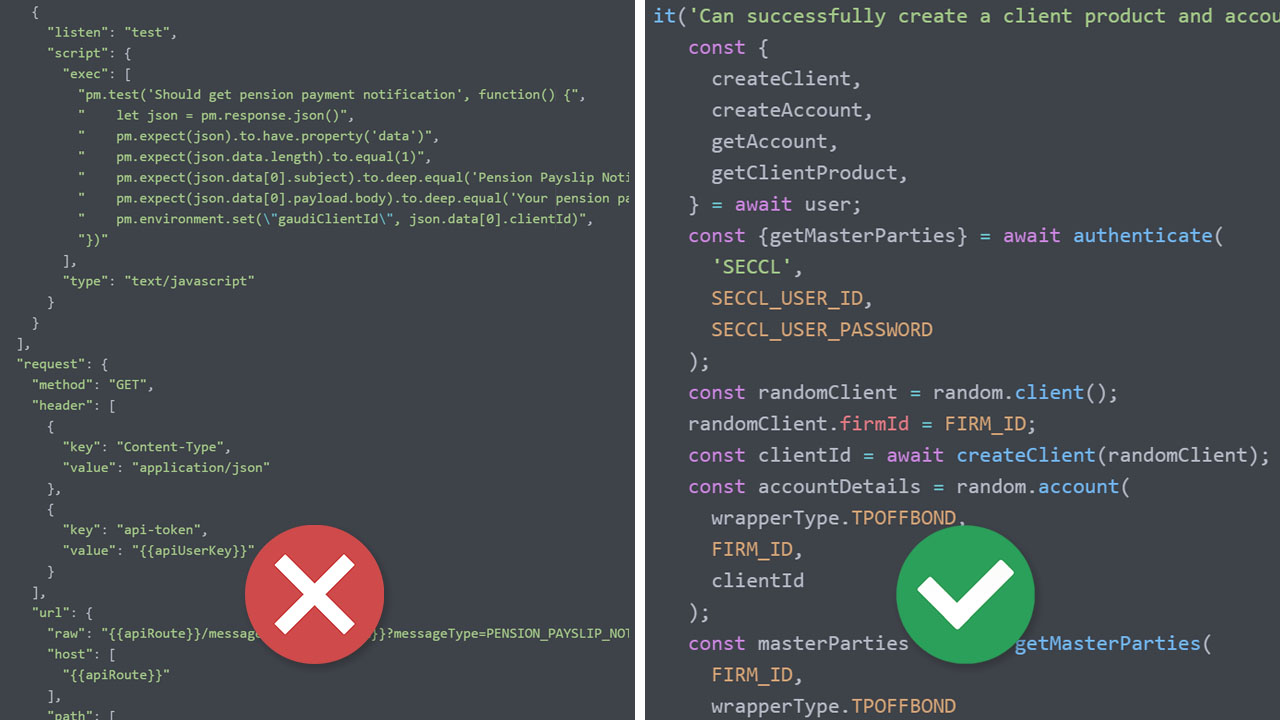 Migrating our API tests from Postman to Jest