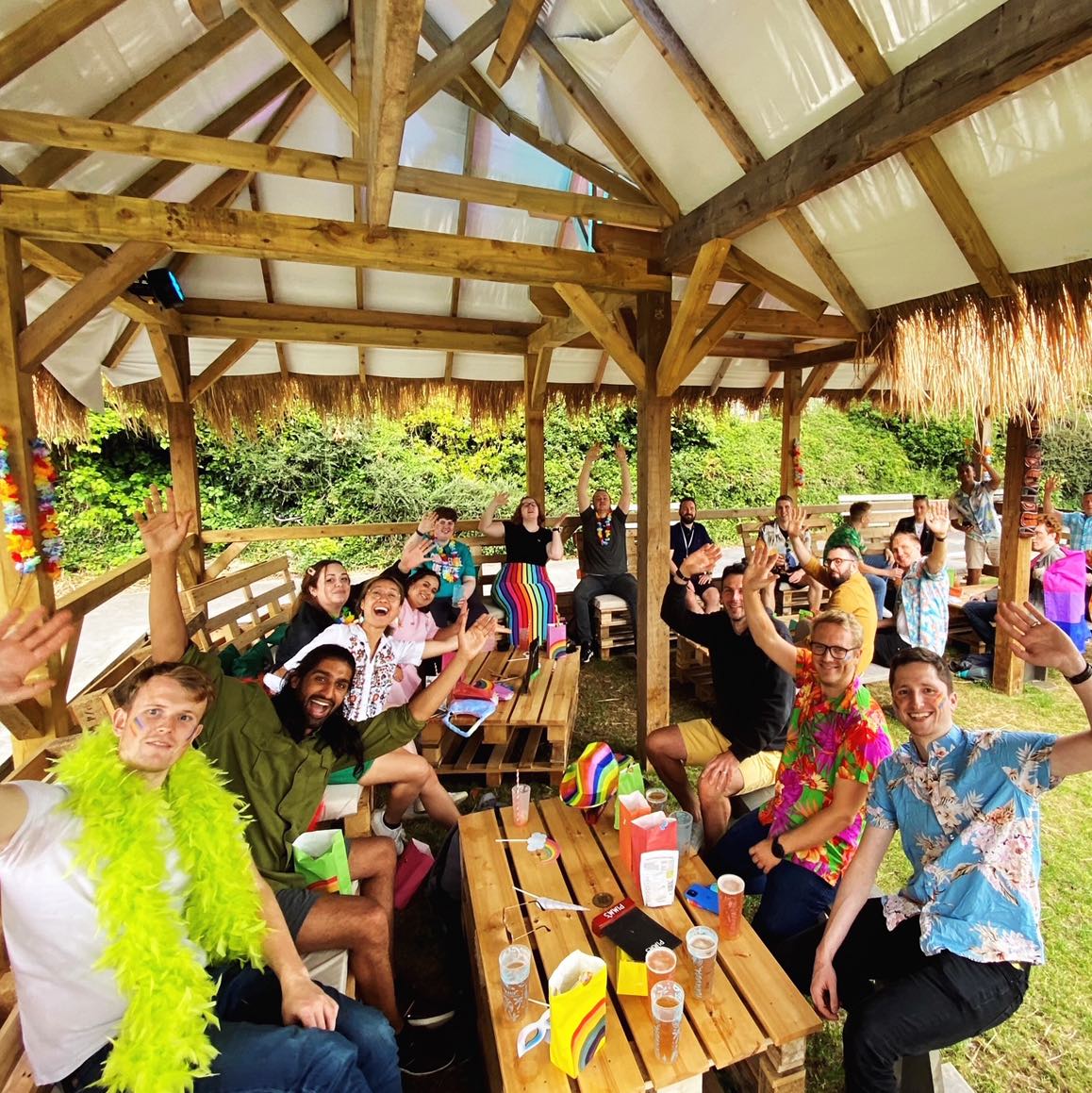 Some of the Seccl team at an event