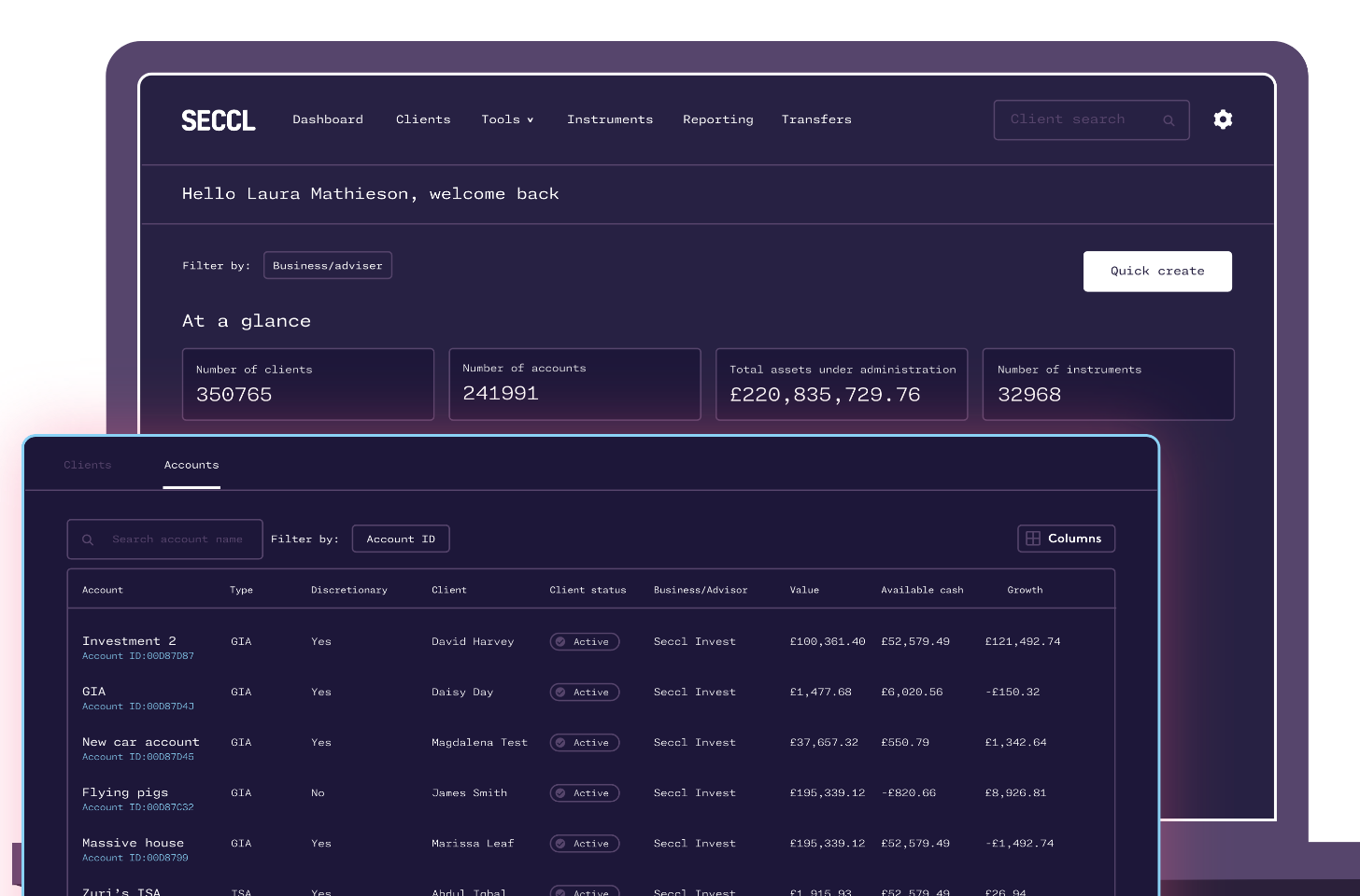 at a glance illustration